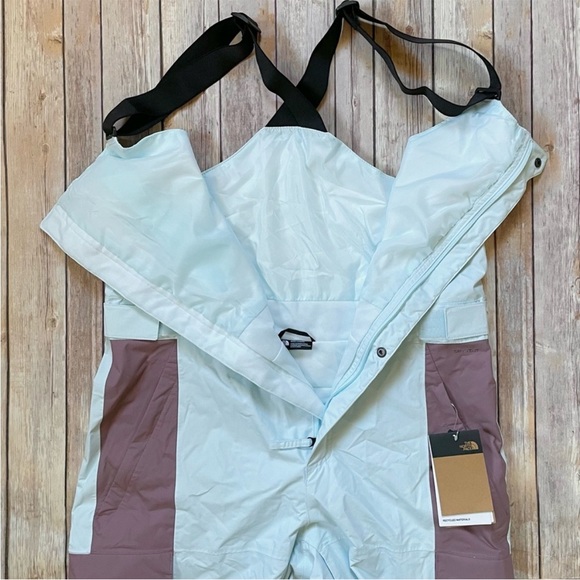 The North Face Men’s Icecap Blue Freedom Bib Winter Ski Waterproof Pants - Picture 5 of 15